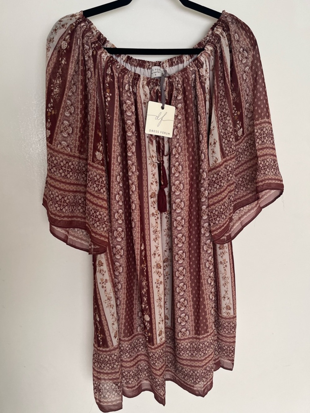 Dress Forum NWT Boho Mini Dress